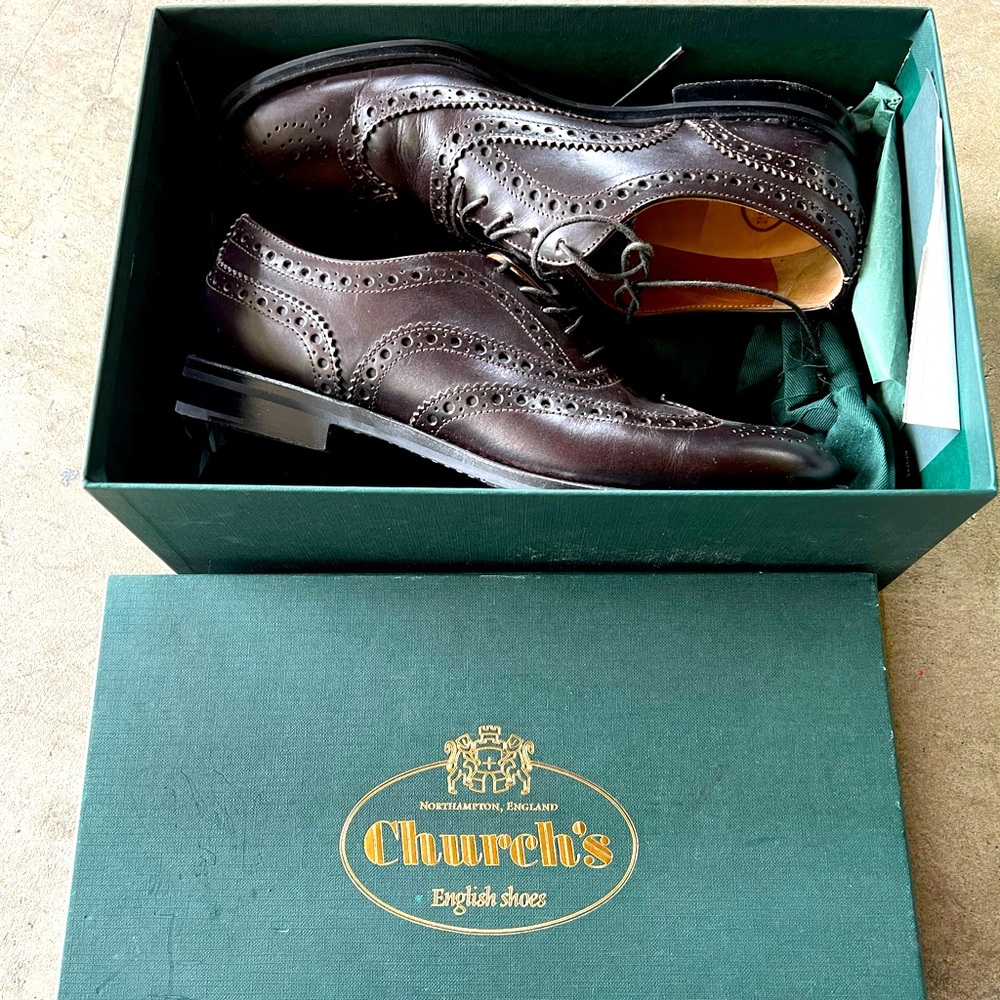 Church’s Burwood brown oxfords 38